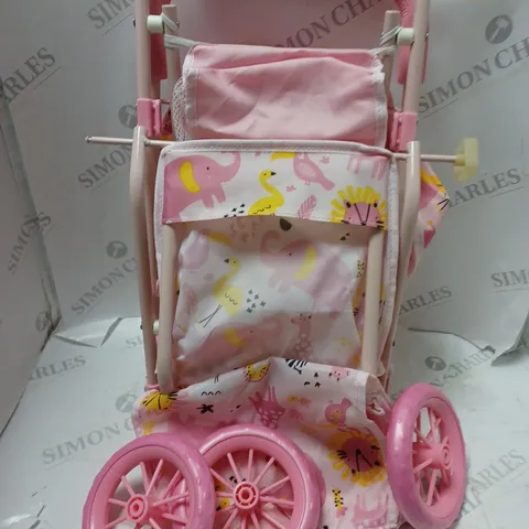 JUNIOR DOLL TWIN STROLLER AND BAG