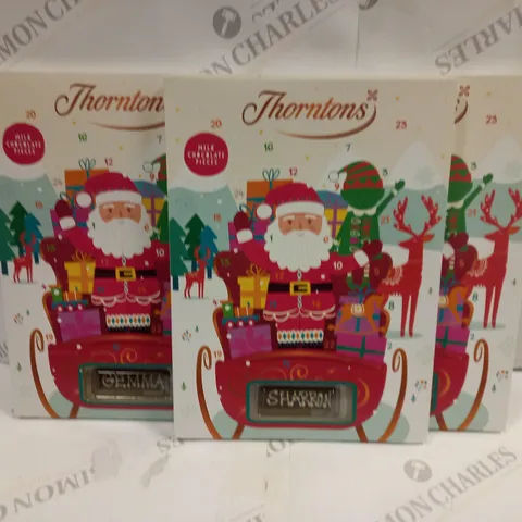 APPROXIMATELY 22 CUSTOM NAME THRONTONS ADVENT calendars FOR NAMES SUCH AS SHARRON, HANNAH, GEMMA, ETC