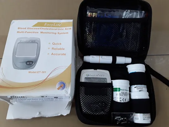 EASYLIFE BLOOD GLUCOSE MULTI FUNCTION MONITORING SYSTEM