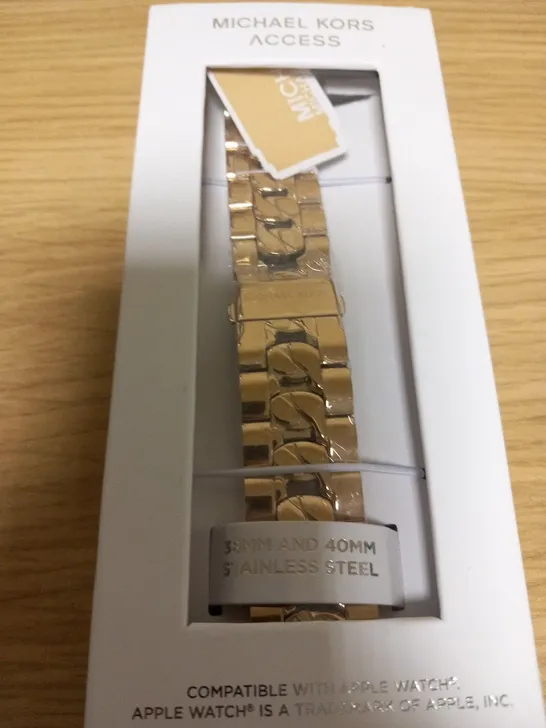 BOXED MICHAEL KORS ACCESS WATCH STRAP COMPATIBLE WITH APPLE WATCH