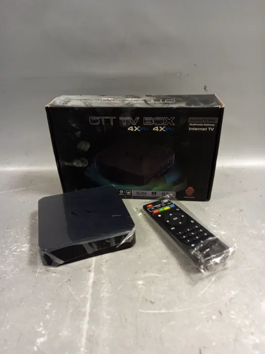 BOXED OTT ANDROID TV BOX 