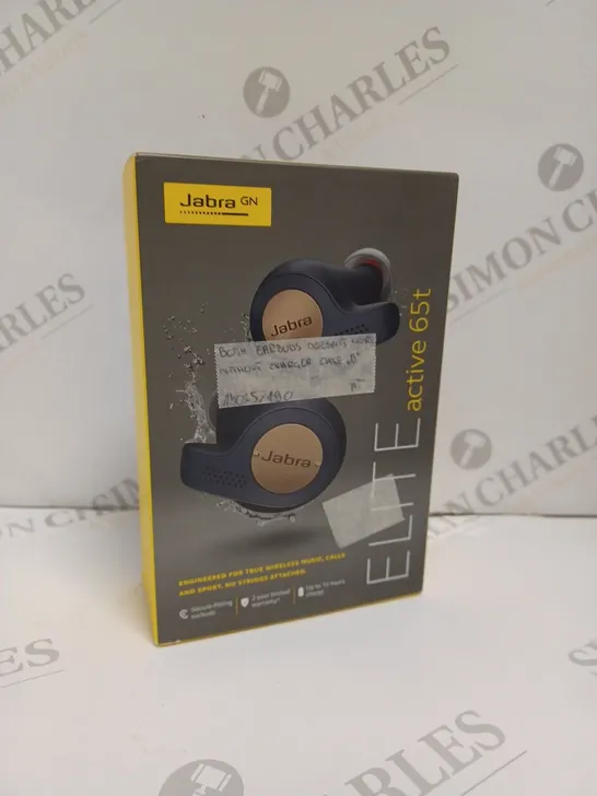 BOXED JABRA ELITE ACTIVE 65T EARBUDS