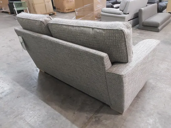 DESIGNER FABRIC UPHOLSTERED SOFA PIECE - INCOMPLETE 