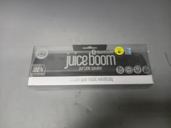 JUICEBOOM PORTABLE SPEAKER 