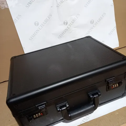 BLACK COMBINATION LOCK  BRIEFCASE 