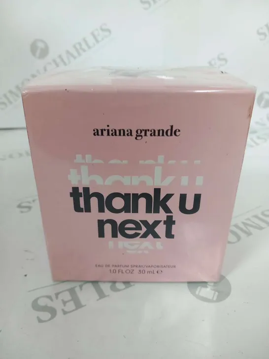 BOXED AND SEALED ARIANA GRANDE THANK U NEXT EAU DE PARFUM 30ML