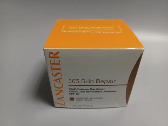 BOXED LANCASTER 365 SKIN REPAIR YOUTH RENEWAL DAY CREAM (50ml)