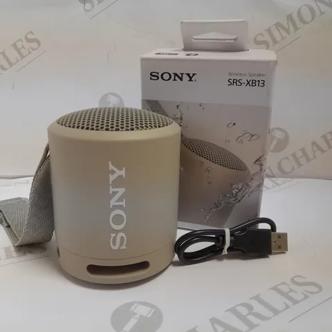 SONY WIRELESS SPEAKER SRS-XB13