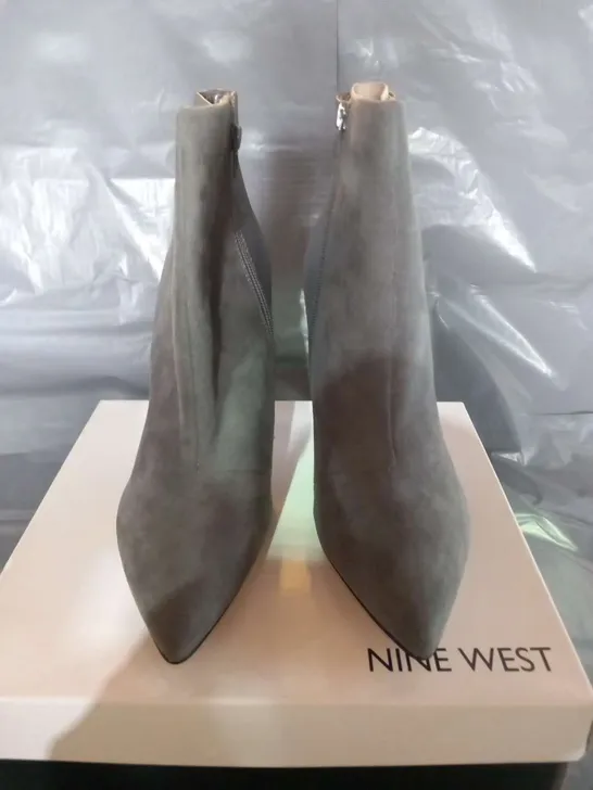 BOXED NINE WEST FLAGSHIP ANKLE BOOT SIZE 8 