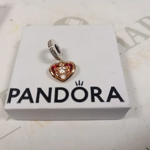 BOXED PANDORA HEART CHARM