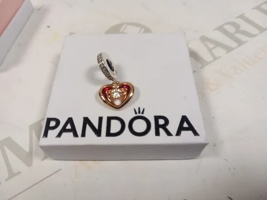 BOXED PANDORA HEART CHARM