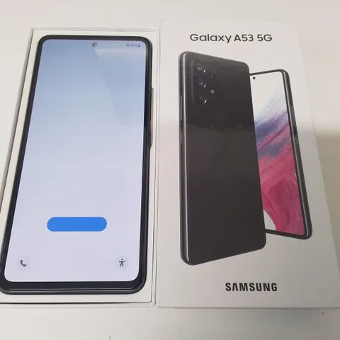 BOXED GALAXY A53 5G 128GB MOBILE PHONE