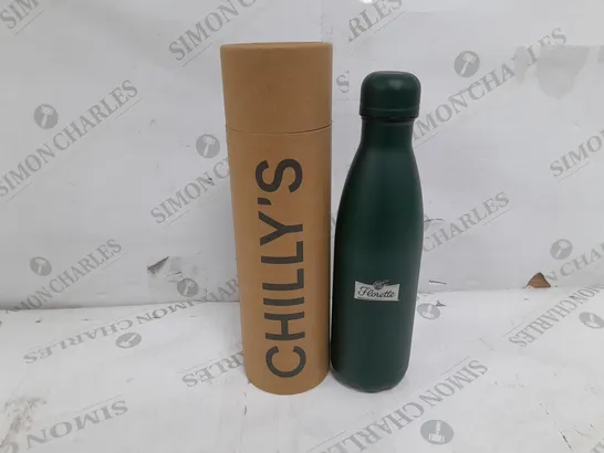 BOXED CHILLY'S MATTE EDITION GREEN BOTTLE (500ml)