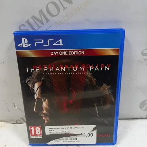 METAL GEAR SOLID-THE PHANTOM PAIN ON PS4