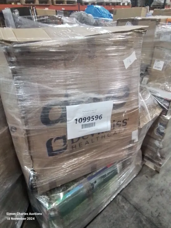 PALLET OF APPROXIMATELY 14 UNPROCESSED RAW RETURN HOUSEHOLD AND ELECTRICAL GOODS TO INCLUDE;