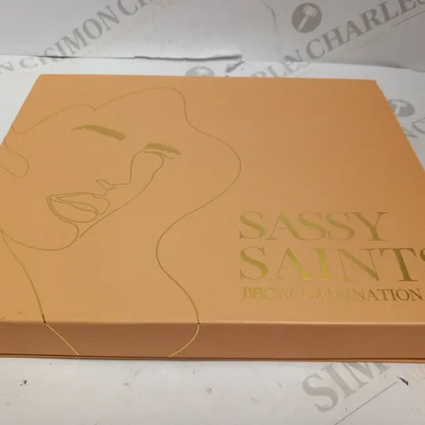 BOXED SASSY SAINT BROW LAMINATION KIT 