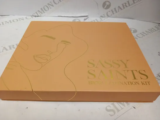 BOXED SASSY SAINT BROW LAMINATION KIT 