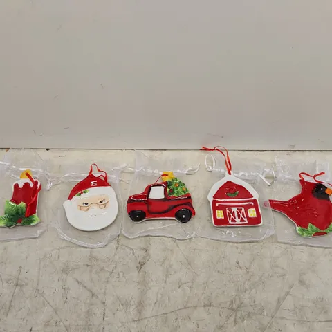 BOXED CHRISTMAS TREE DECORATIONS (1 BOX)