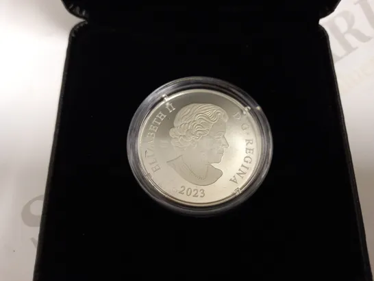 ROYAL CANADIAN MINT 2023 $20 FINE SILVER COIN WITH ST EDWARDS CROWN