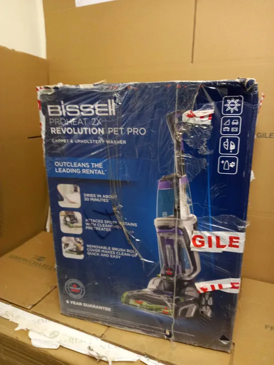 BISSELL PROHEAT 2X REVOLUTION PET PRO CARPET CLEANER 