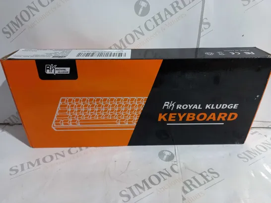 BOXED ROYAL KLUDGE WIRED KEYBOARD 