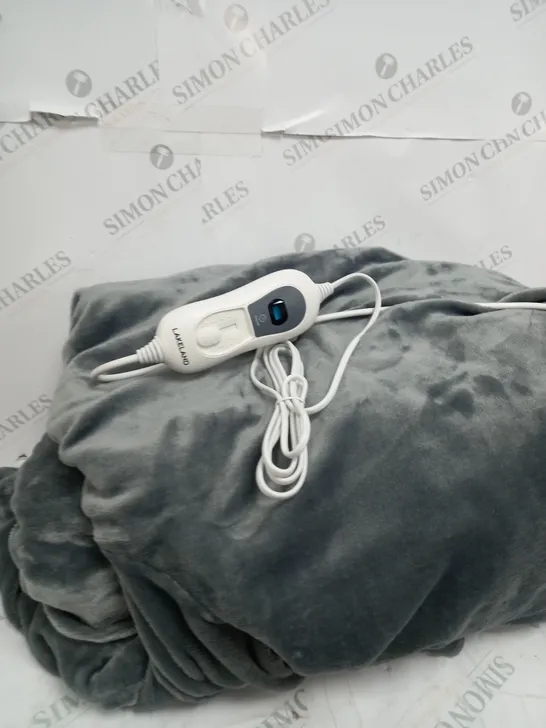 GREY ELECTRIC BLANKET