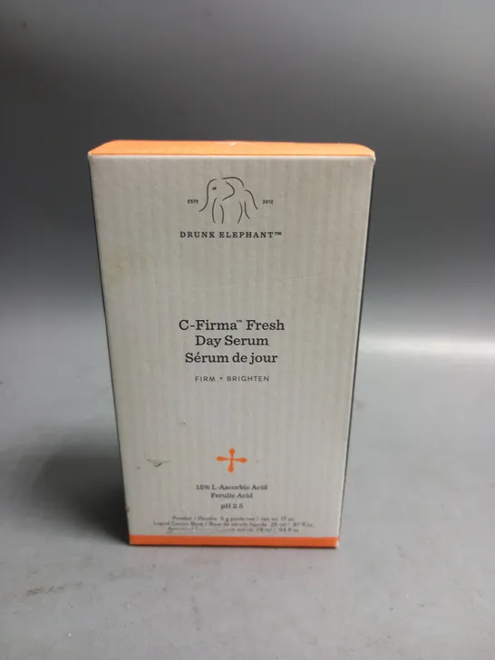 BOXED AND SEALED DRUNK ELEPHANT C-FIRMA FRESH DAY SERUM 