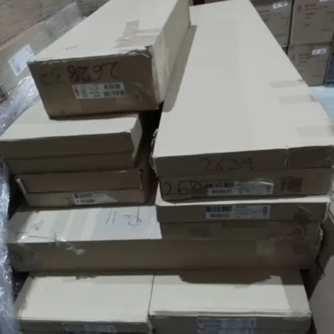 PALLET OF ASSORTED FLAT PACK FURNITURE PARTS 