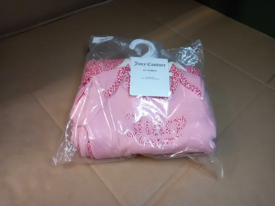 PACKAGED APPROX 6 JUICY COUTURE INFANT 2 PACK BODYSUIT SETS - AGE 0-6MONTHS