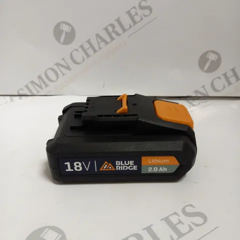 BOXED BLUE RIDGE 18V LITHIUM 2.0AH BATTERY