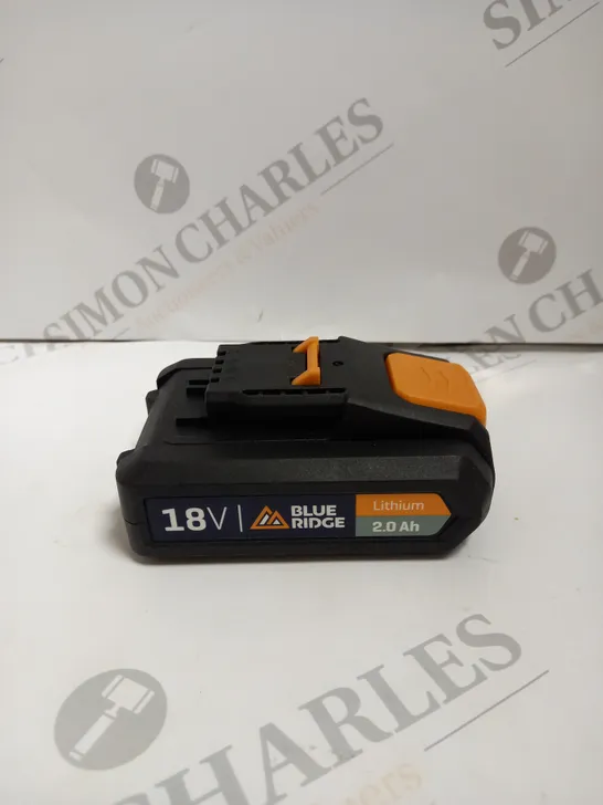 BOXED BLUE RIDGE 18V LITHIUM 2.0AH BATTERY