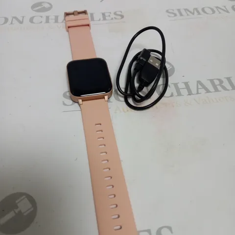 BOXED SMART WATCH - PINK. 