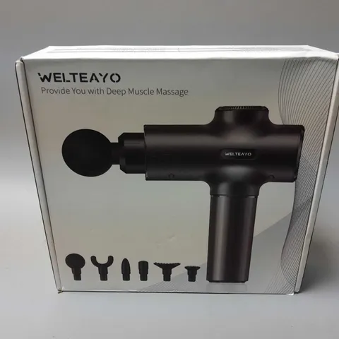 BOXED WELTEAYO MASSAGE GUN