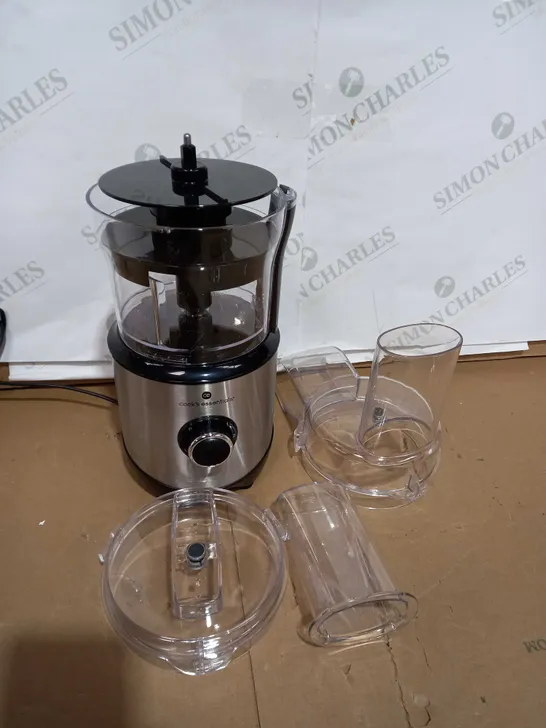 COOK'S ESSENTIALS 400ML COMPACT DOUBLE BLADE FOOD PROCESSOR