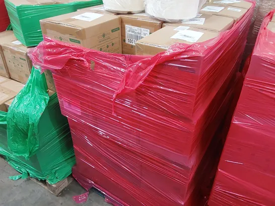 PALLET OF APPROXIMATELY 48 BOXES OF 200x 25.4CM (10" 3 COMPARTMENT) ROUND PULP MOLDED PLATES 