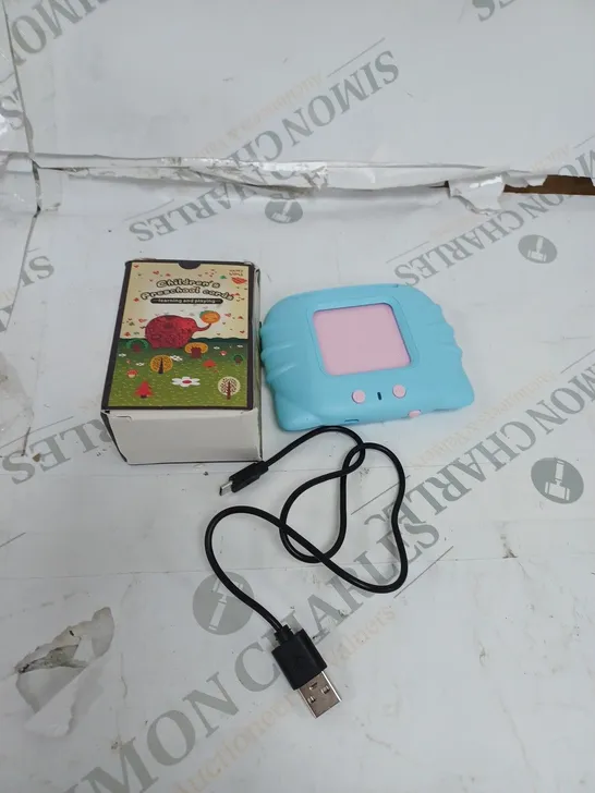 CHILD'S DUCATION DEVICE AND PRE-SCHOOL CARDS 