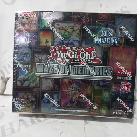 KONAMI YU-GI-OH TRADING CARD GAME MAZE OF MEMORIES BOOSTER SET