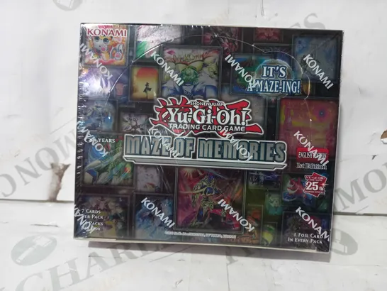 KONAMI YU-GI-OH TRADING CARD GAME MAZE OF MEMORIES BOOSTER SET