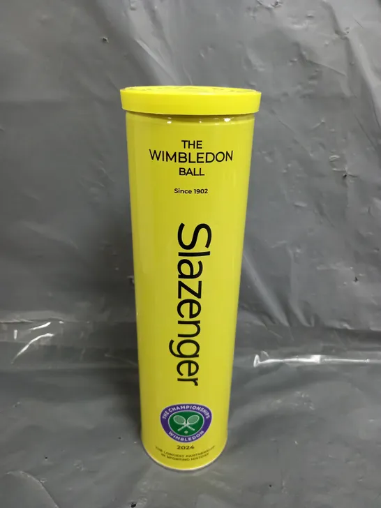 SLAZENGER - THE WIMBLEDON BALL - X4 BALLS