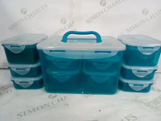 LOCK & LOCK 15 PIECE ASSORTED AIRTIGHT FOOD STORAGE CONTAINERS