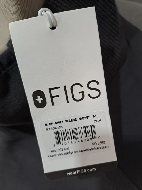 FIGS M_ON SHIFT FLEECE JACKET - M