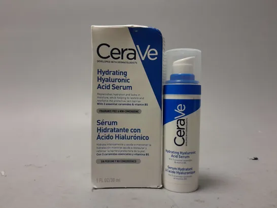 3 BOXED CERAVE HYDRATING HYALURONIC ACID SERUM (3 x 30ml)