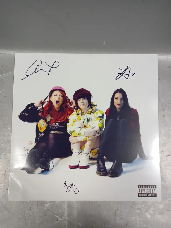 IDESTROY SIGNED VINYL 