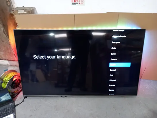 BOXED PHILIPS 65" THE ONE 4K UHD LED ANDROID TV - MODEL 65PUS8897/12