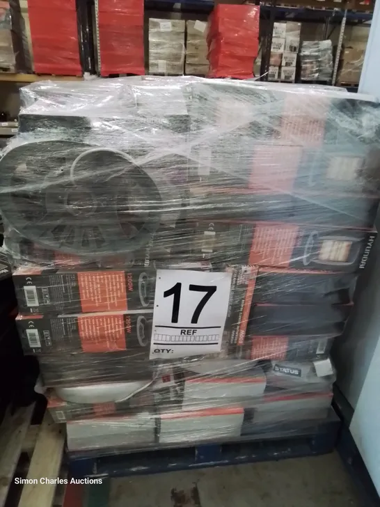 PALLET OF ASSORTED ELECTRIC HEATERS