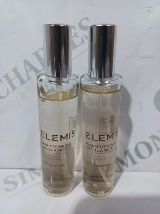 ELEMIS WARM TONKA & VANILLA BODY MIST DUO