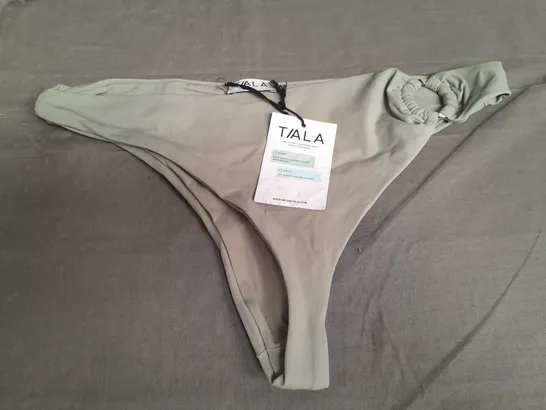 TALA AYSMMETRIC BIKINI BRIEFS IN KHAKI - XL