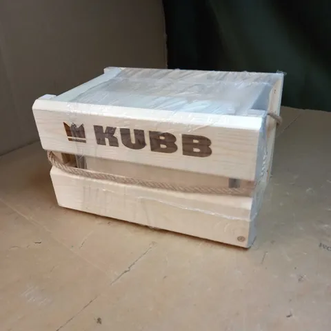 WOODEN KUBB OUTDOOR GAME