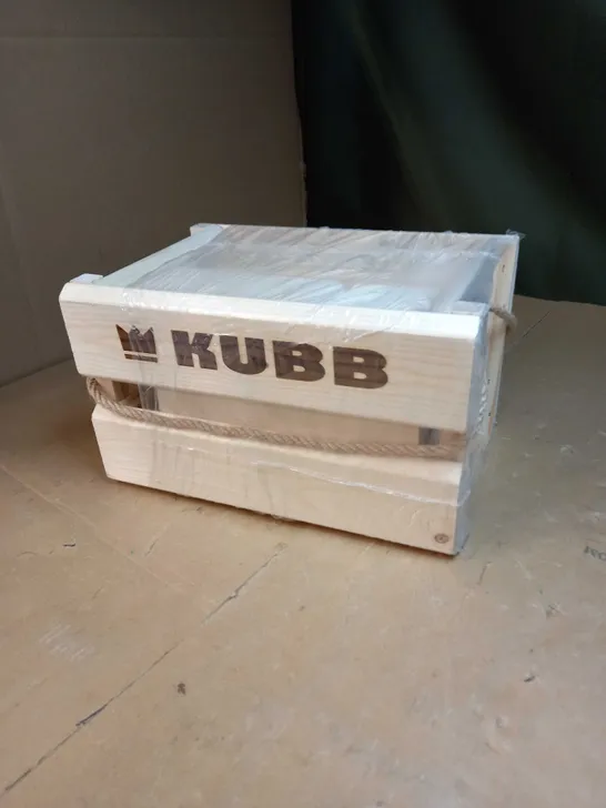 WOODEN KUBB OUTDOOR GAME