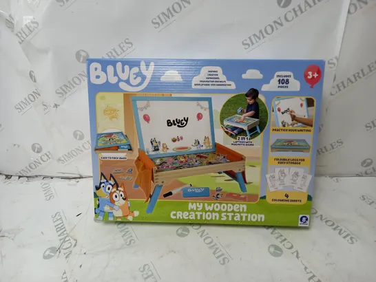 BOXED BLUEY MY WOODEN CREATION STATION 